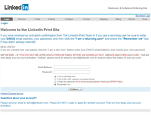 Tablet Screenshot of linkedinprint.com